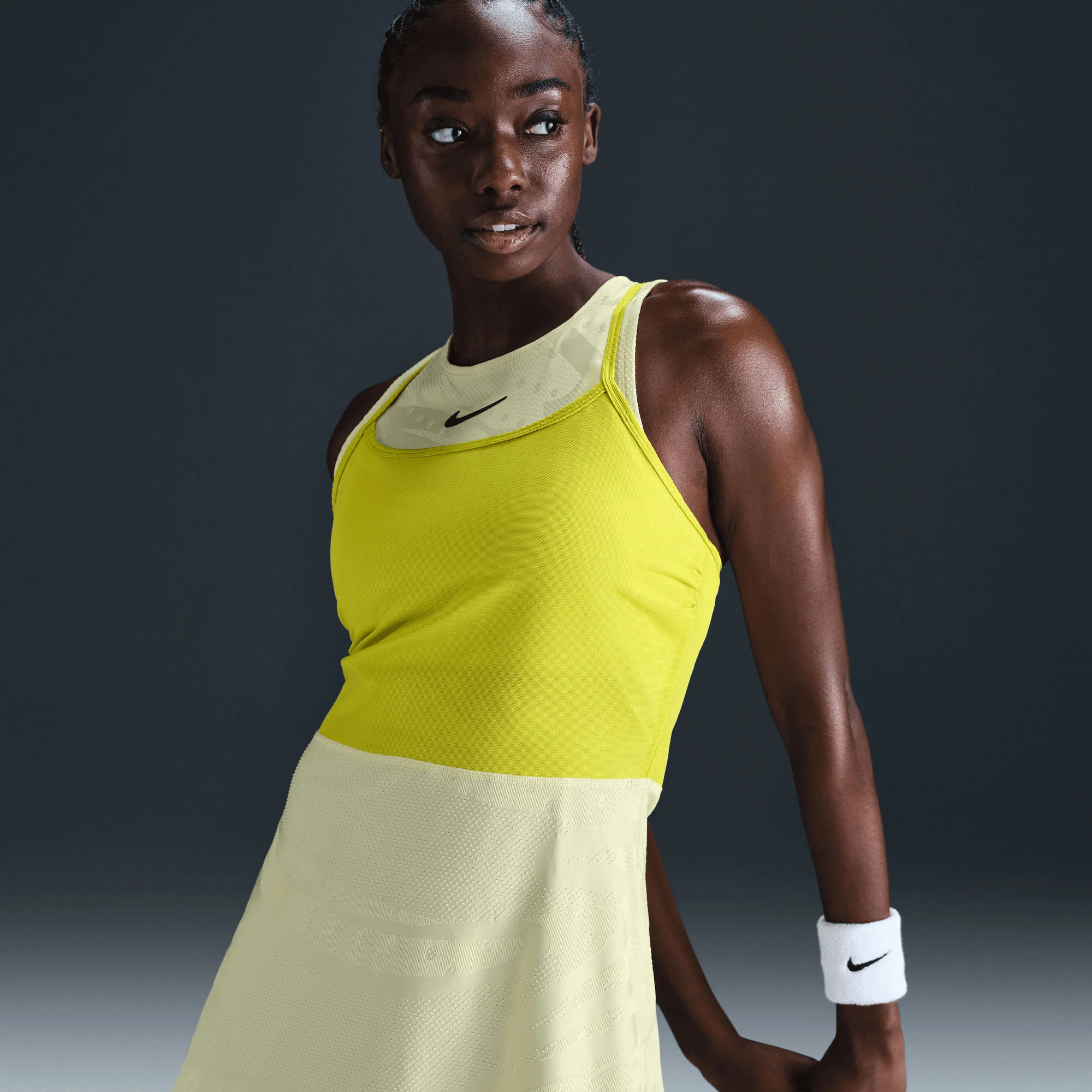 NikeCourt Slam Melbourne Women's Dri-FIT Tennis Dress - Image 3