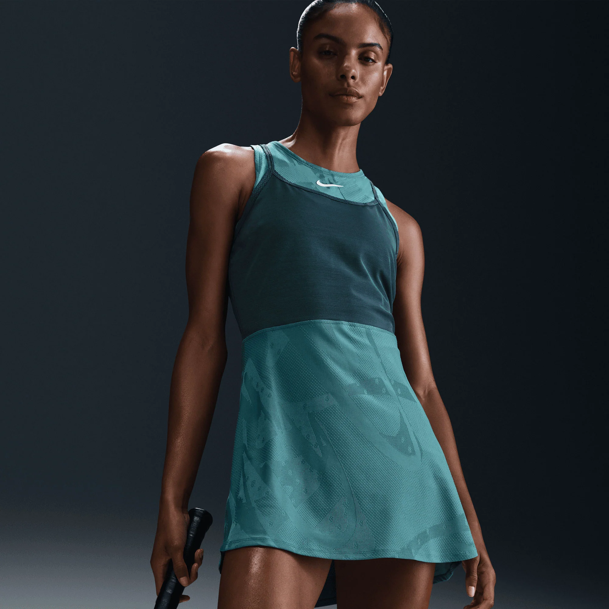NikeCourt Slam Melbourne Women's Dri-FIT Tennis Dress - Image 3