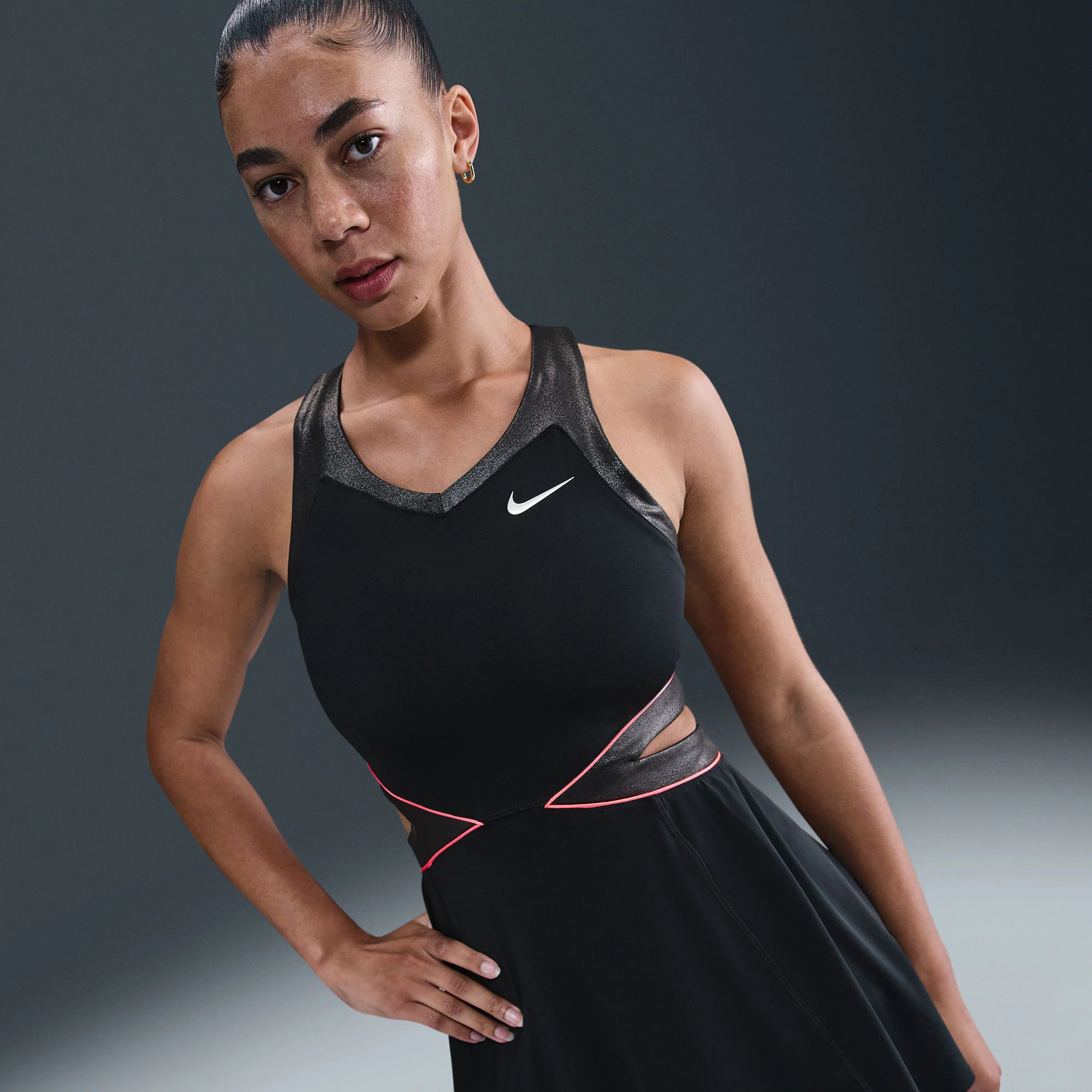 NikeCourt Slam New York Women's Dri-FIT Tennis Dress 2 - Image 3