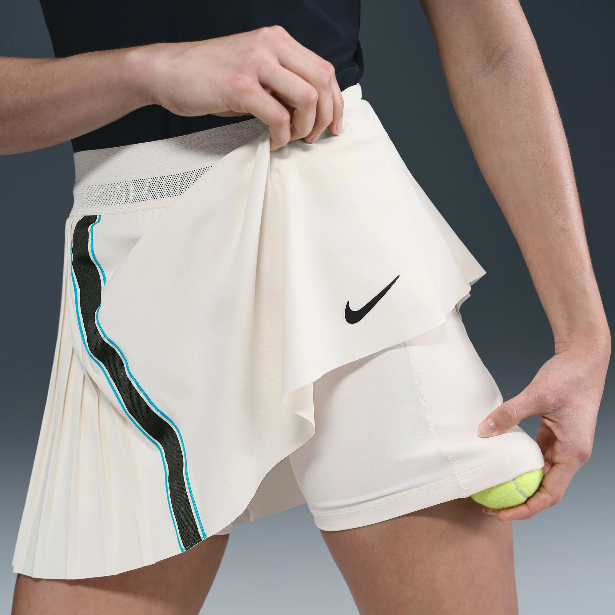 NikeCourt Slam RG Women's Dri-FIT High-Waisted Tennis Skirt - Image 6