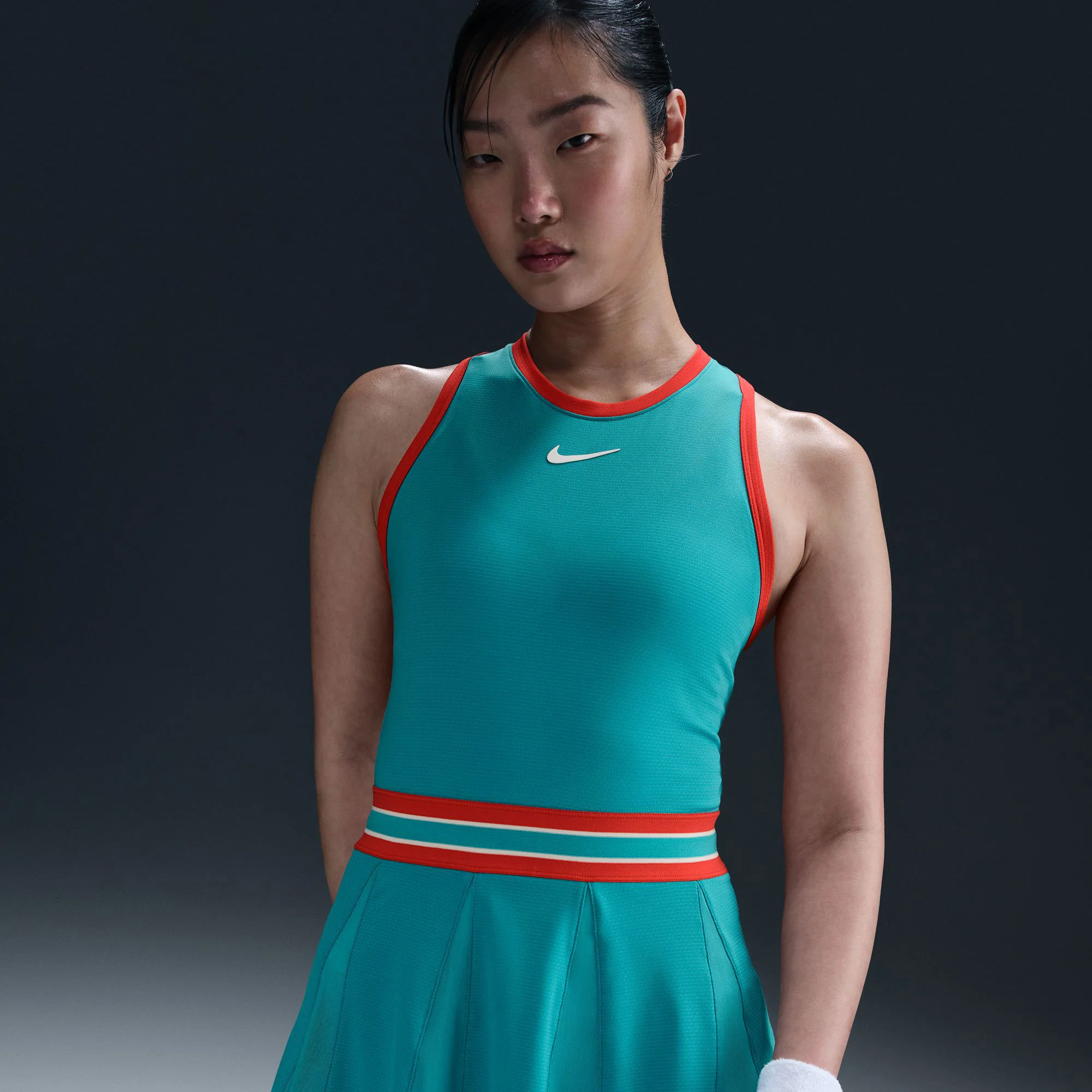 NikeCourt Slam RG Women's Dri-FIT Tennis Dress - Image 3
