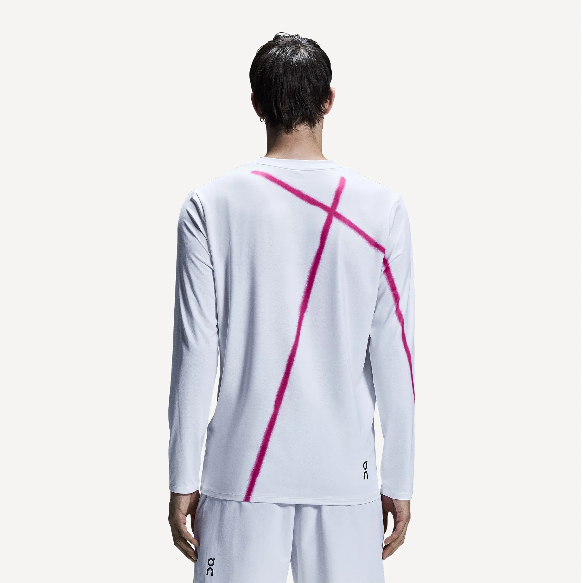 On Court Men's Long Sleeve Tennis Shirt - Image 2