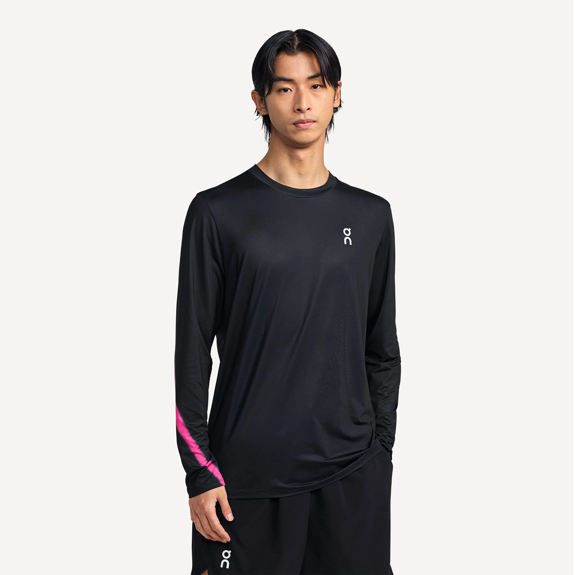 On Court Men's Long Sleeve Tennis Shirt