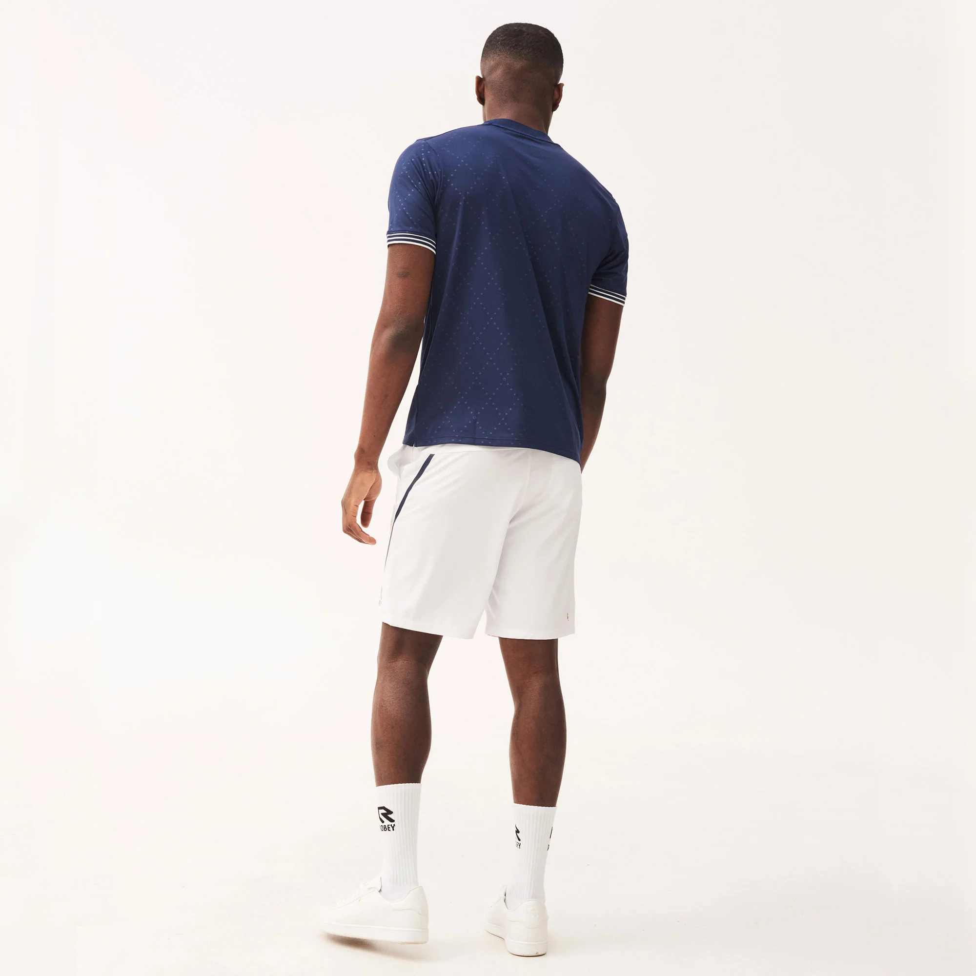 Robey Cross Men's Tennis Shirt - Image 4
