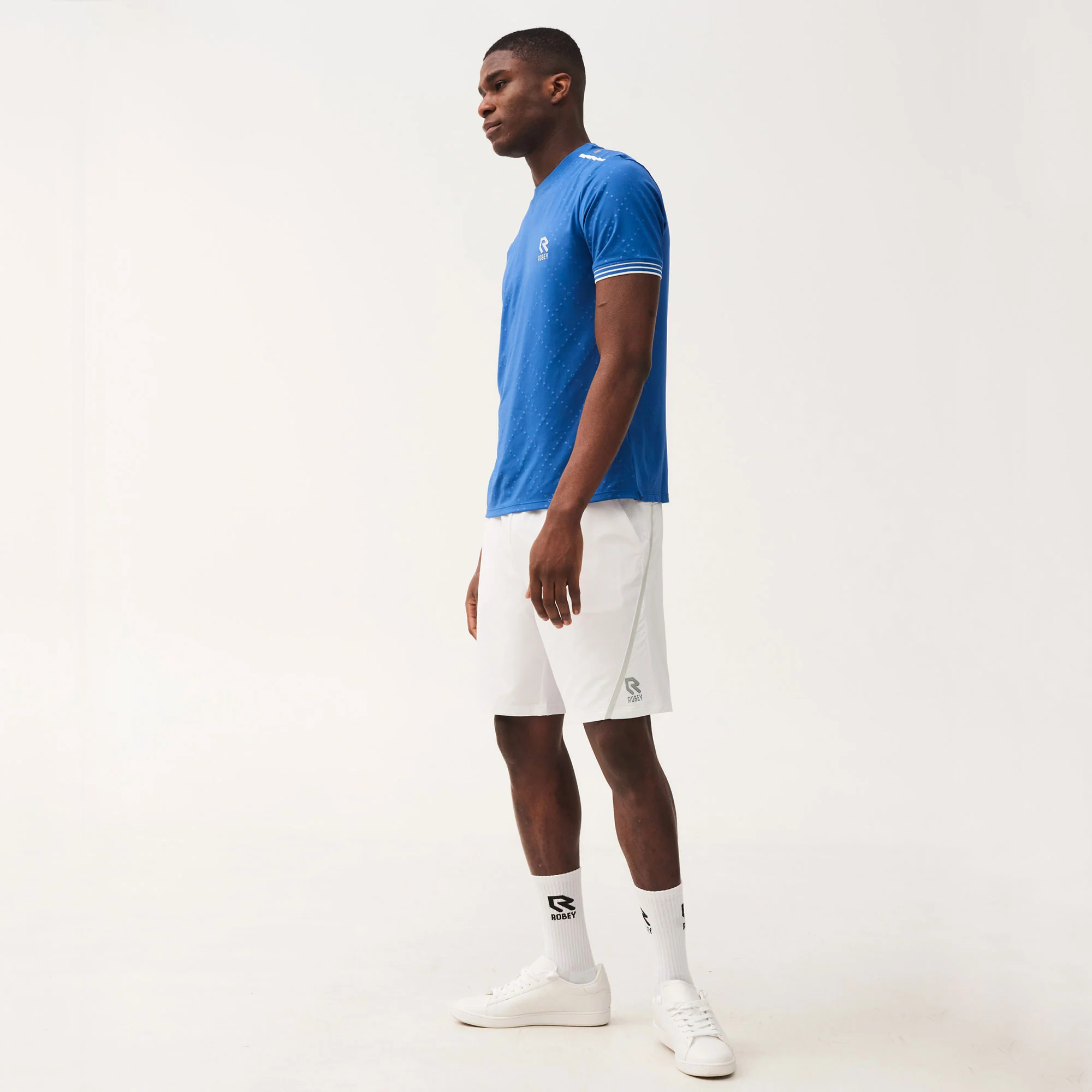 Robey Cross Men's Tennis Shirt - Image 3