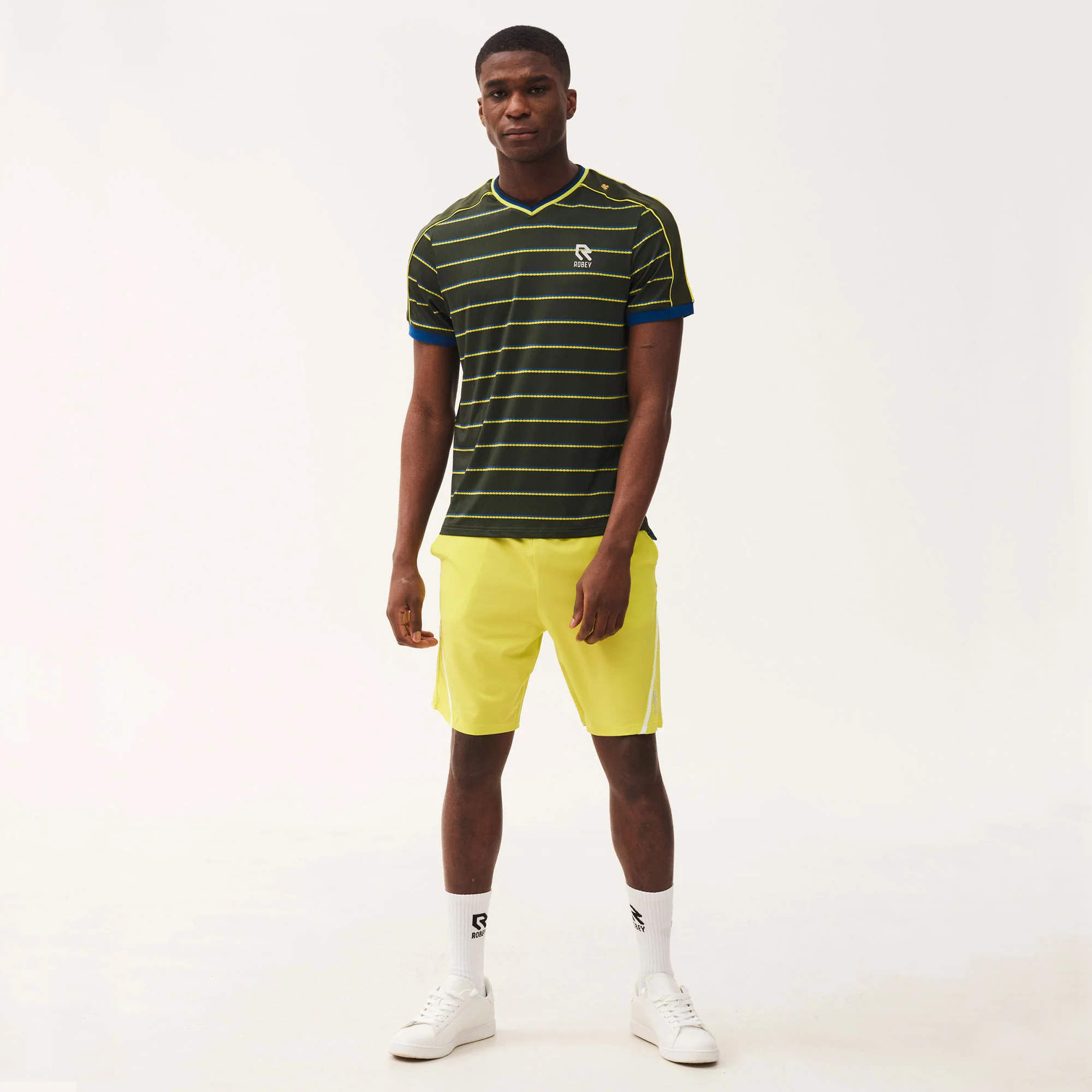 Robey Zero Men's V-Neck Tennis Shirt - Image 4