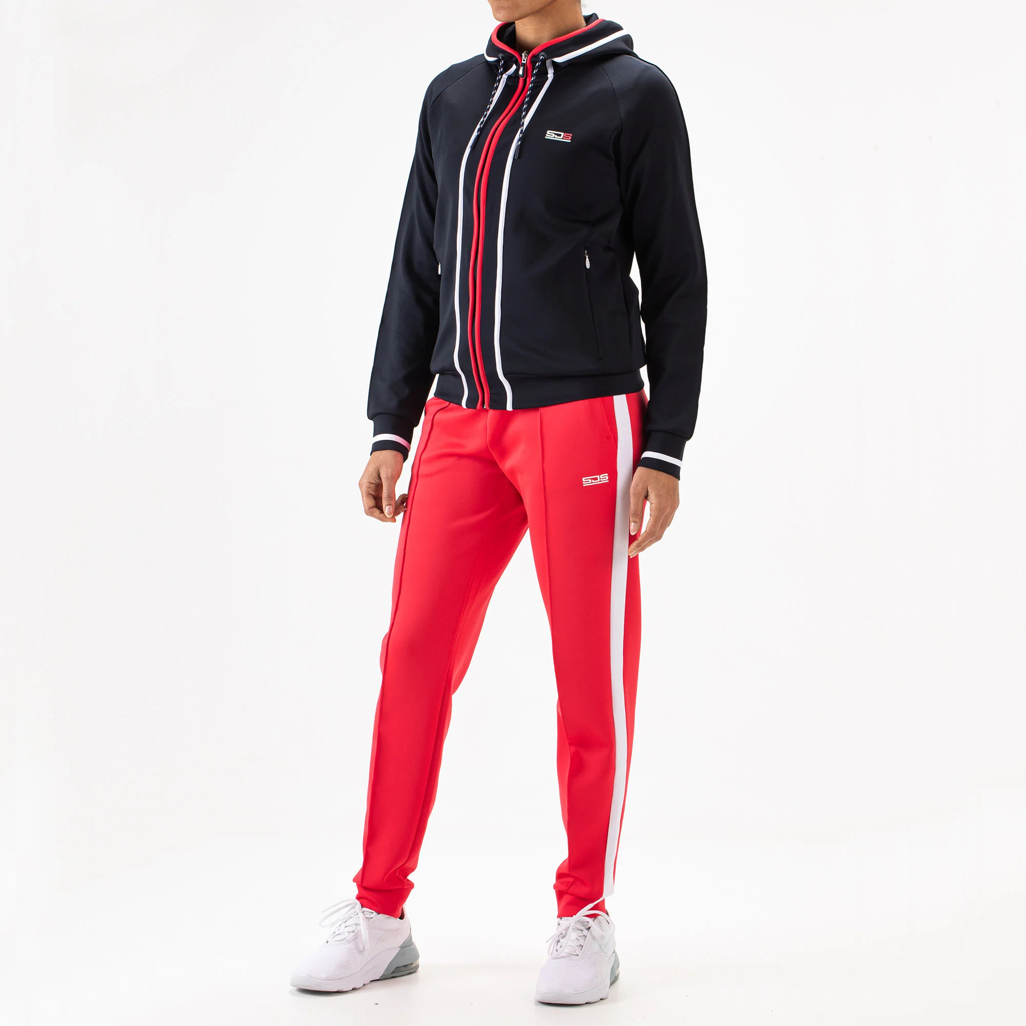 Sjeng Sports Fathia Women's Hooded Tennis Jacket - Image 3