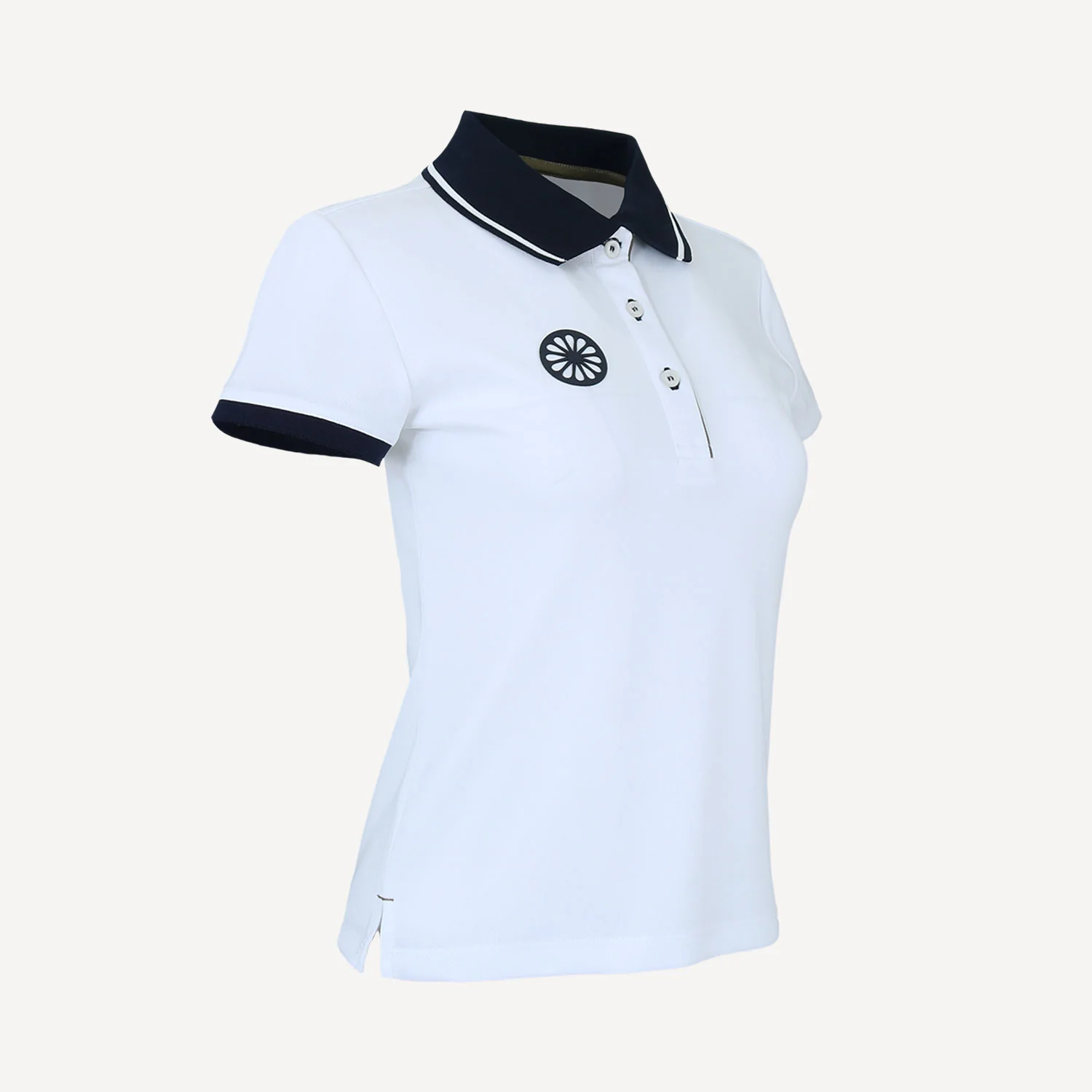 The Indian Maharadja Kadiri Women's Pique Tennis Polo - Image 3