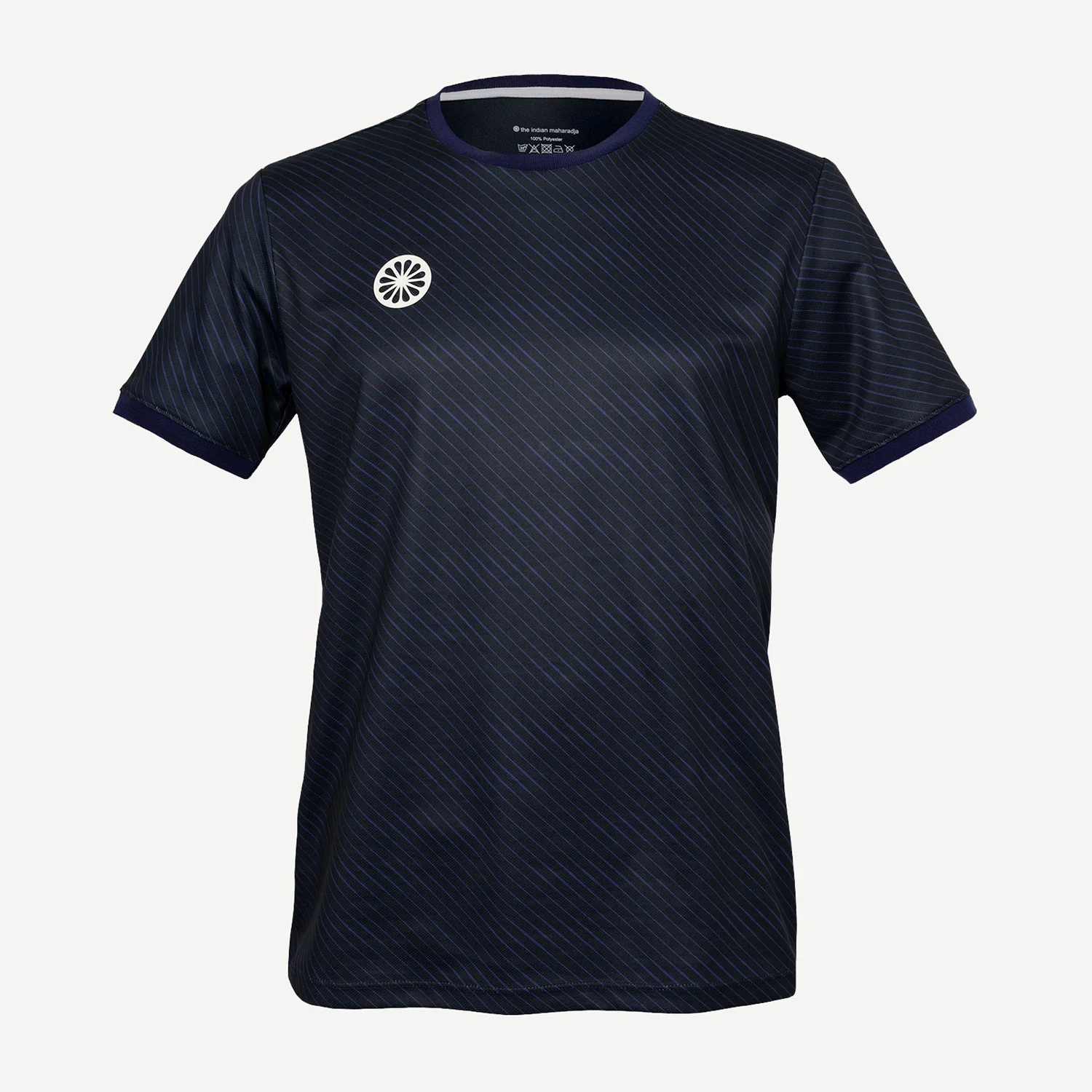 The Indian Maharadja Men's Pique Printed Tennis Shirt