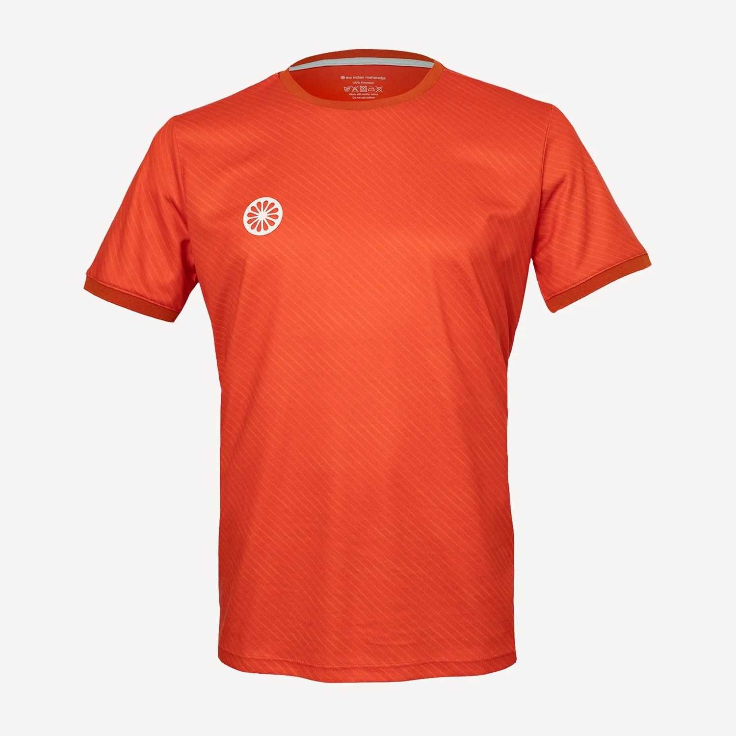 The Indian Maharadja Men's Pique Printed Tennis Shirt