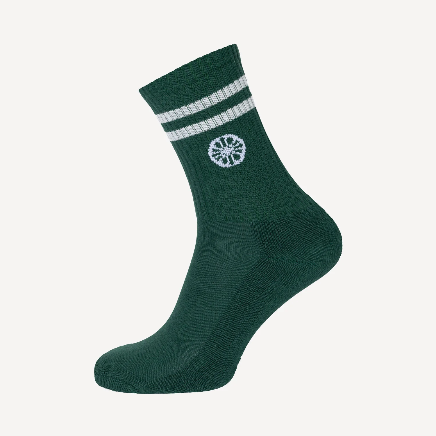 The Indian Maharadja Striped Tennis Crew Socks