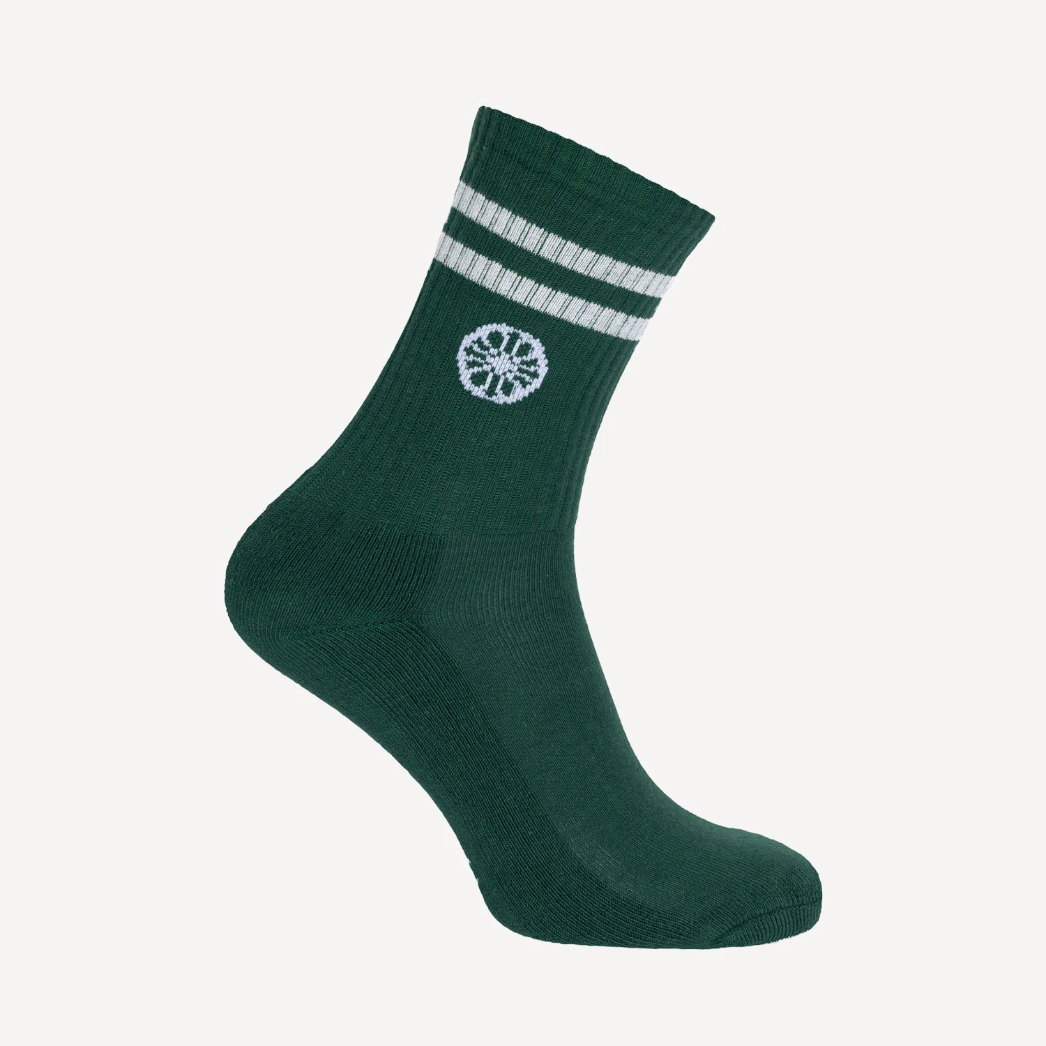 The Indian Maharadja Striped Tennis Crew Socks - Image 2