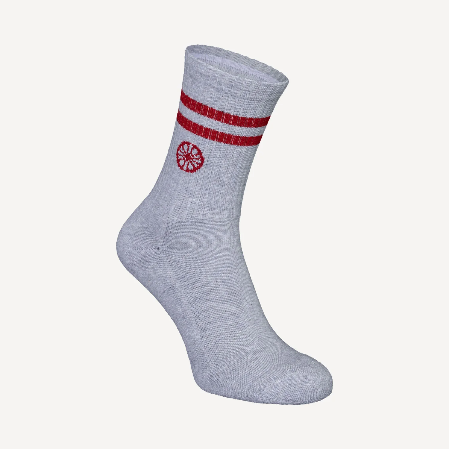 The Indian Maharadja Striped Tennis Crew Socks - Image 4