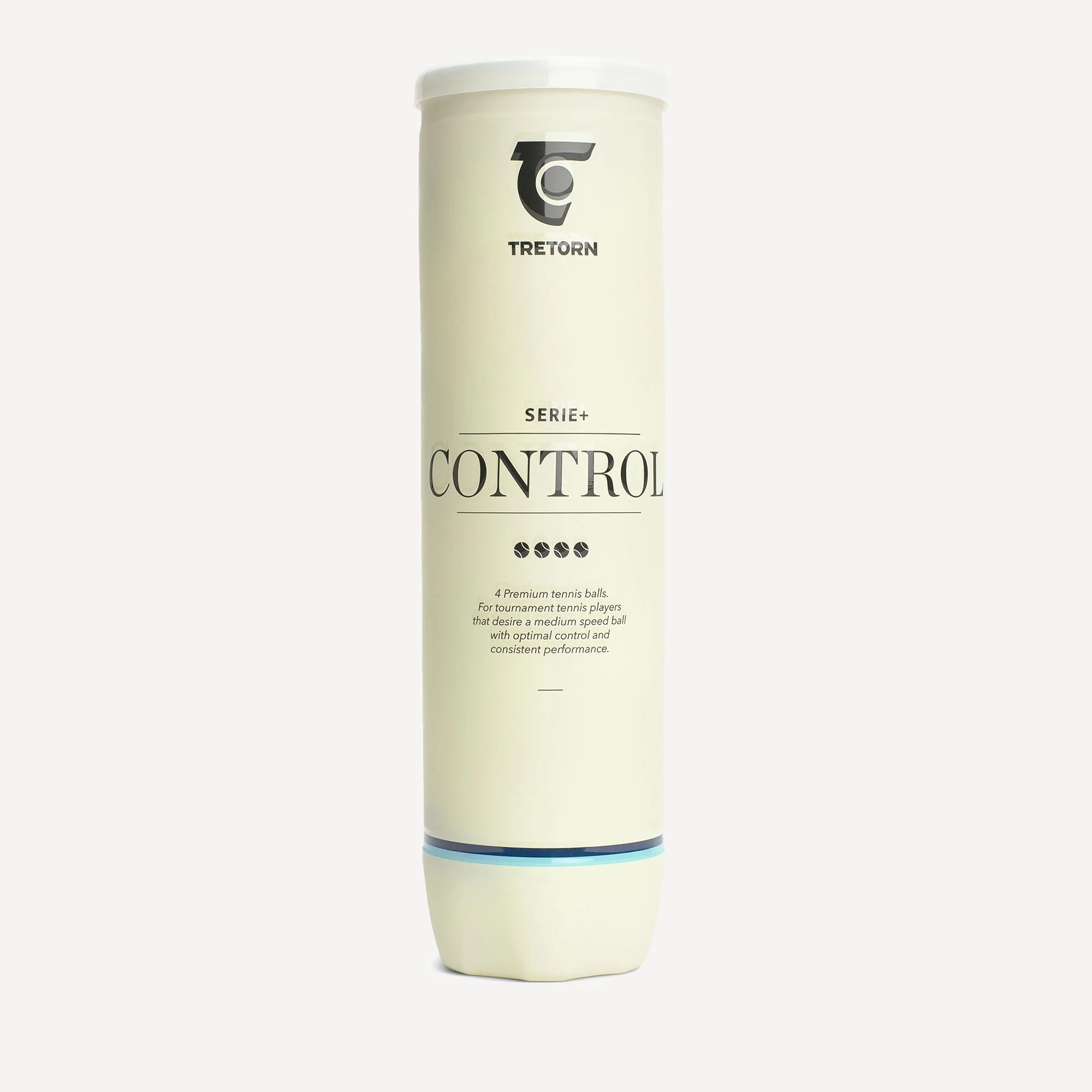 TRETORN SERIE+ Control 4 Tennis Balls