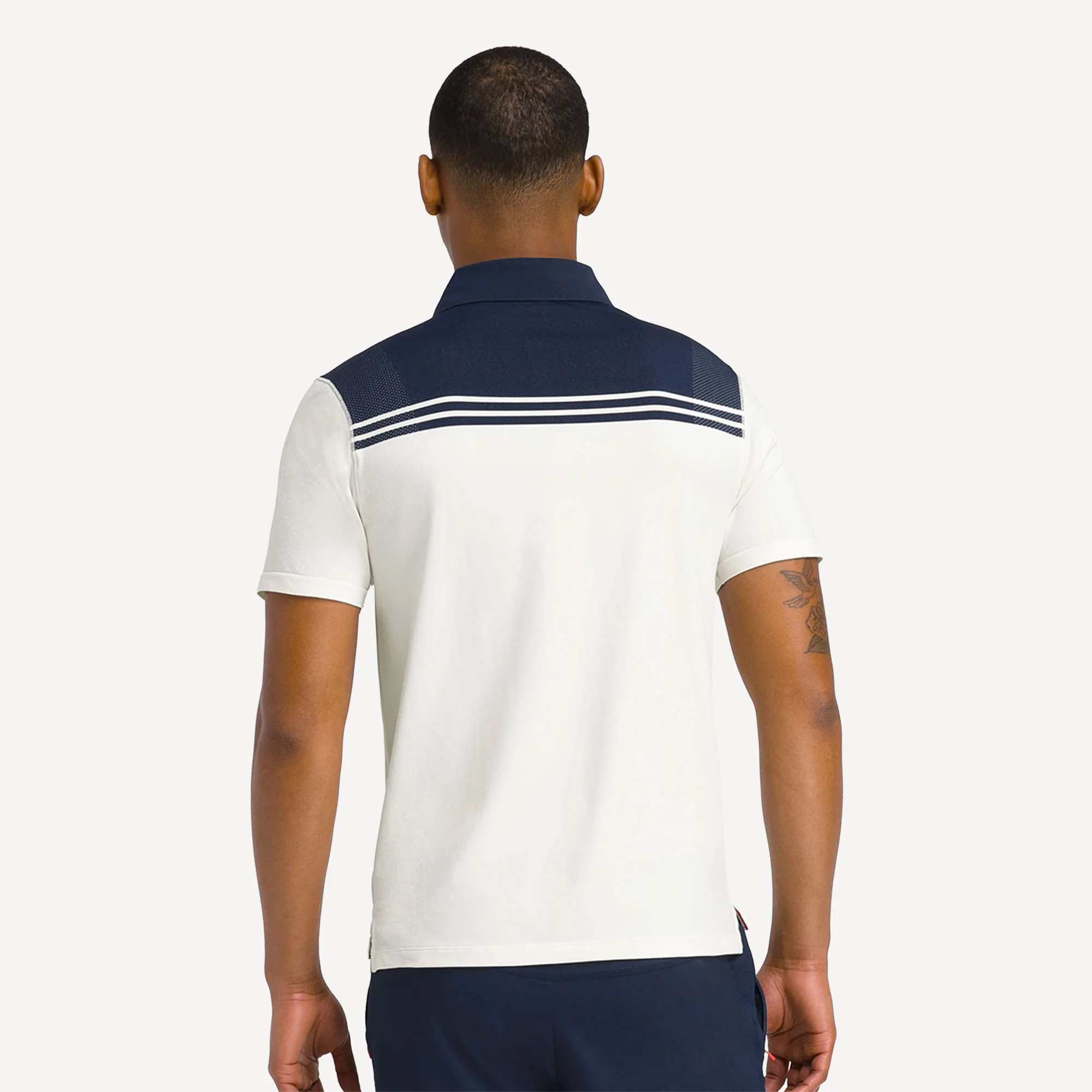 Wilson All Seasons Men's Stripe Tennis Polo - Image 2