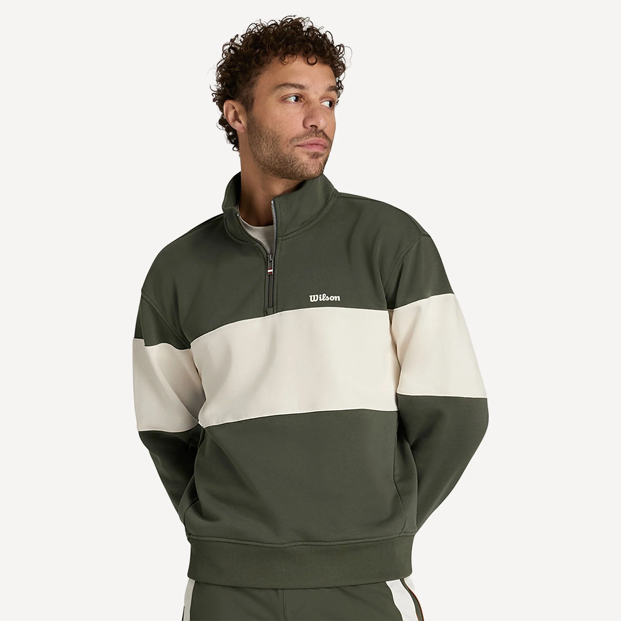 Wilson Playstate Men's Half-Zip Tennis Sweater