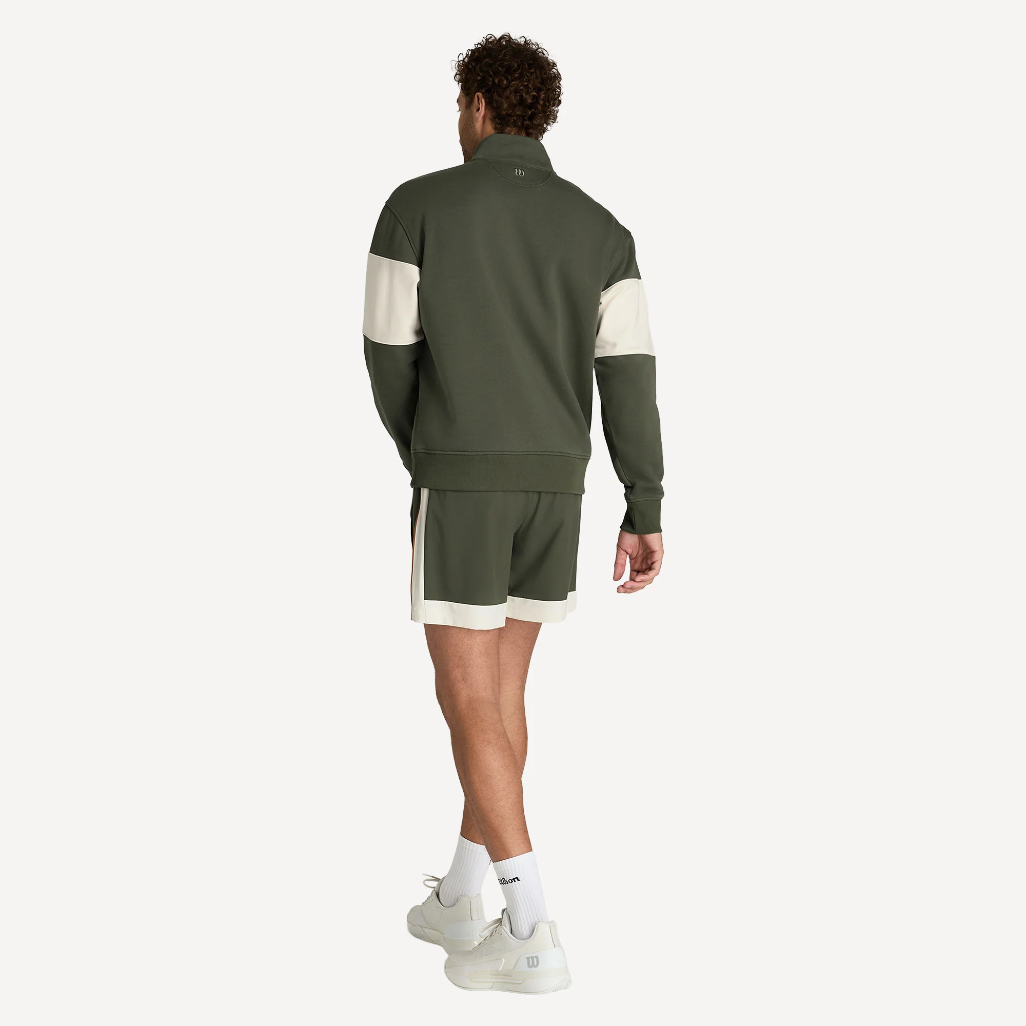 Wilson Playstate Men's Half-Zip Tennis Sweater - Image 6