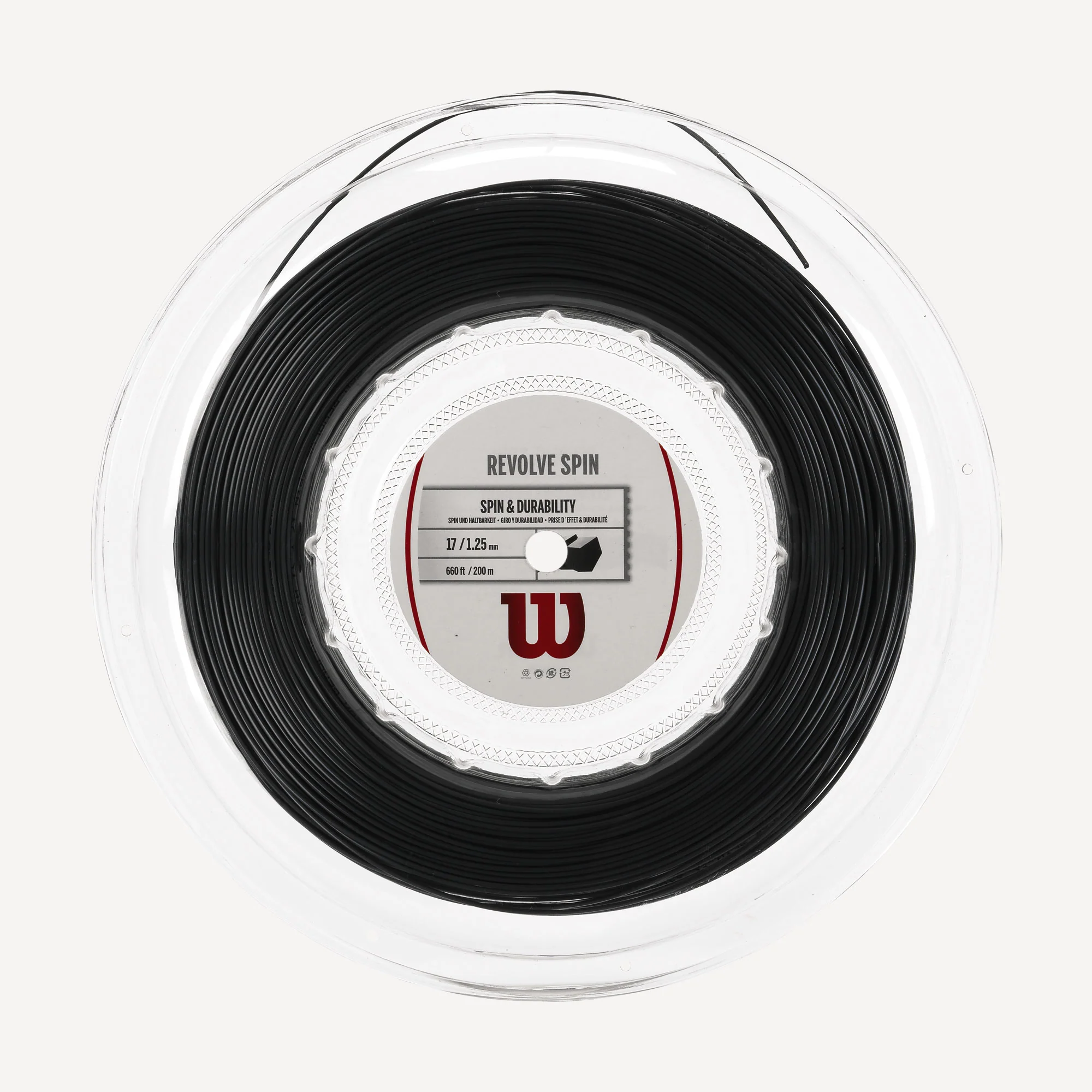 Wilson Revolve Spin Tennis String Reel 200 m
