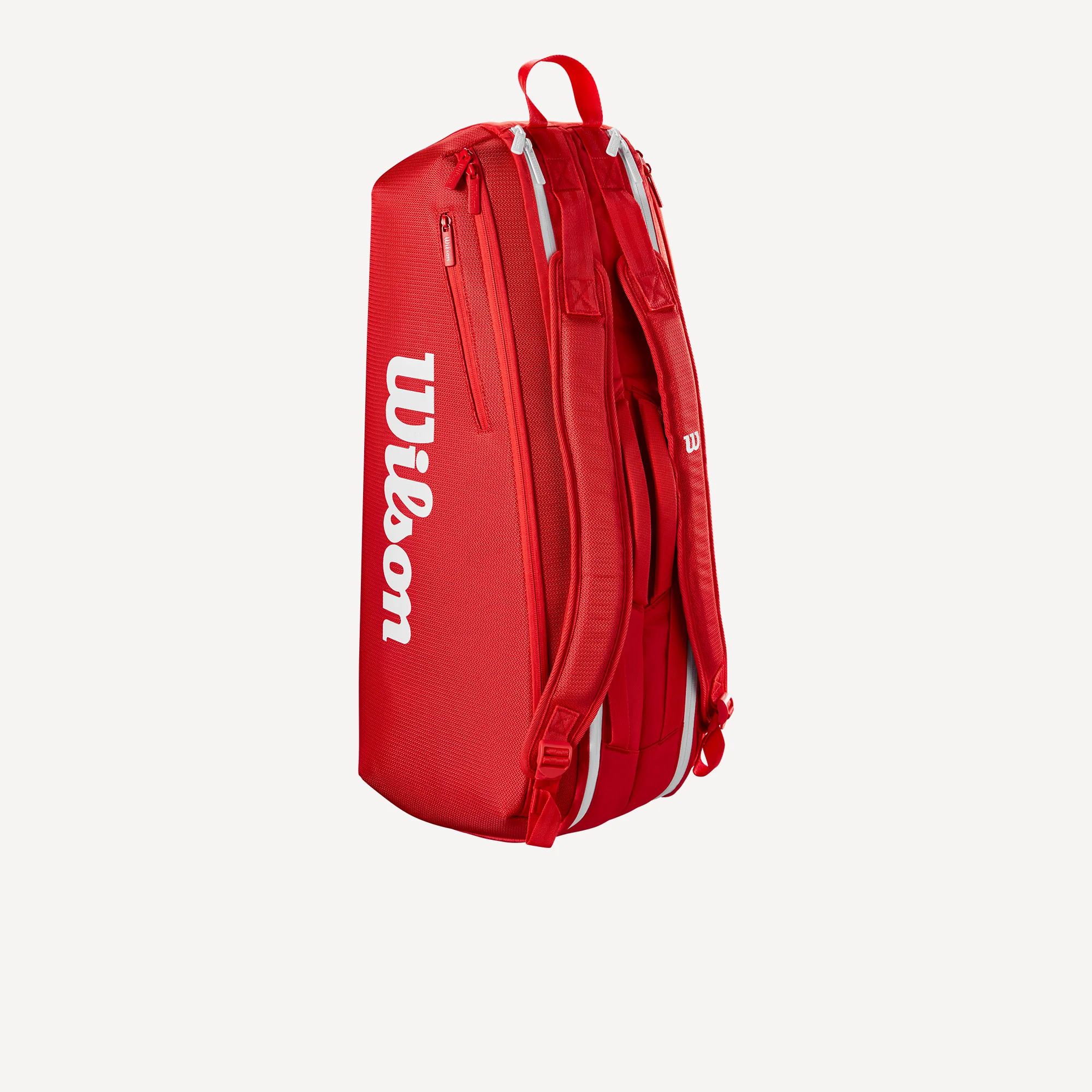 Wilson Super Tour Red 6 Racket Tennis Bag - Image 3