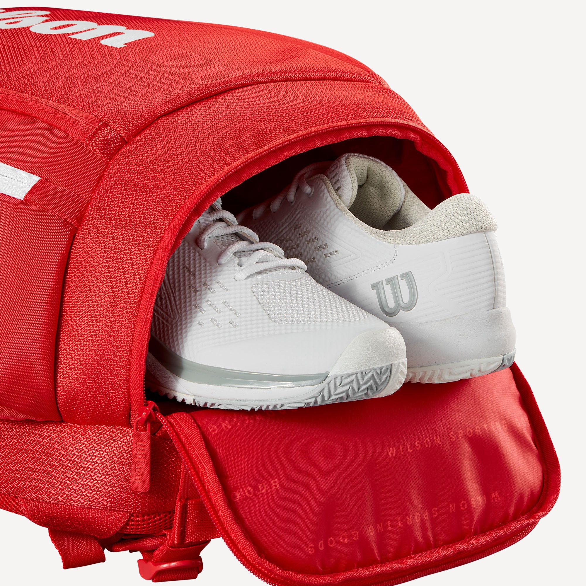 Wilson Super Tour Red Tennis Backpack - Image 9