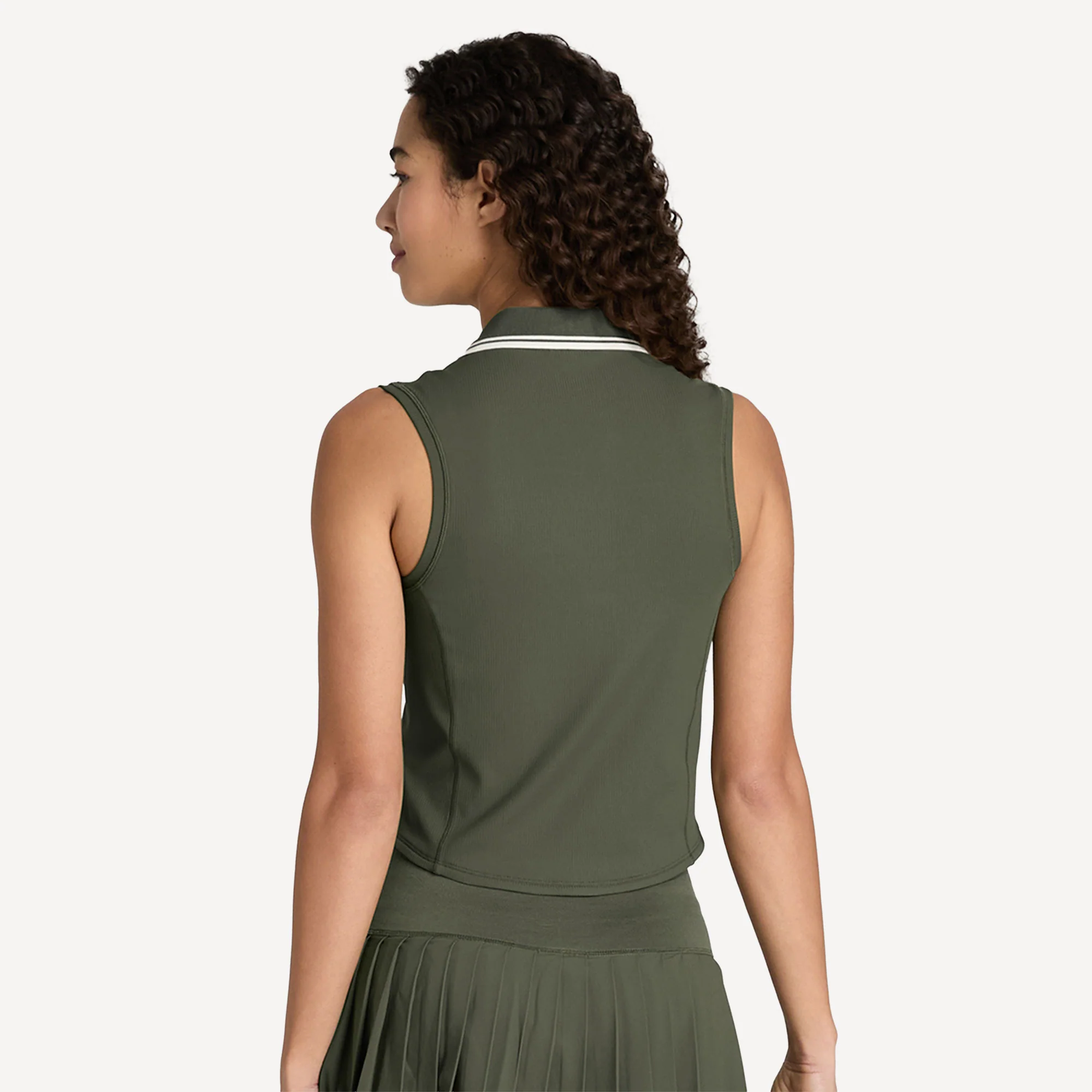 Wilson Women's Rib Sleeveless Tennis Polo - Image 2