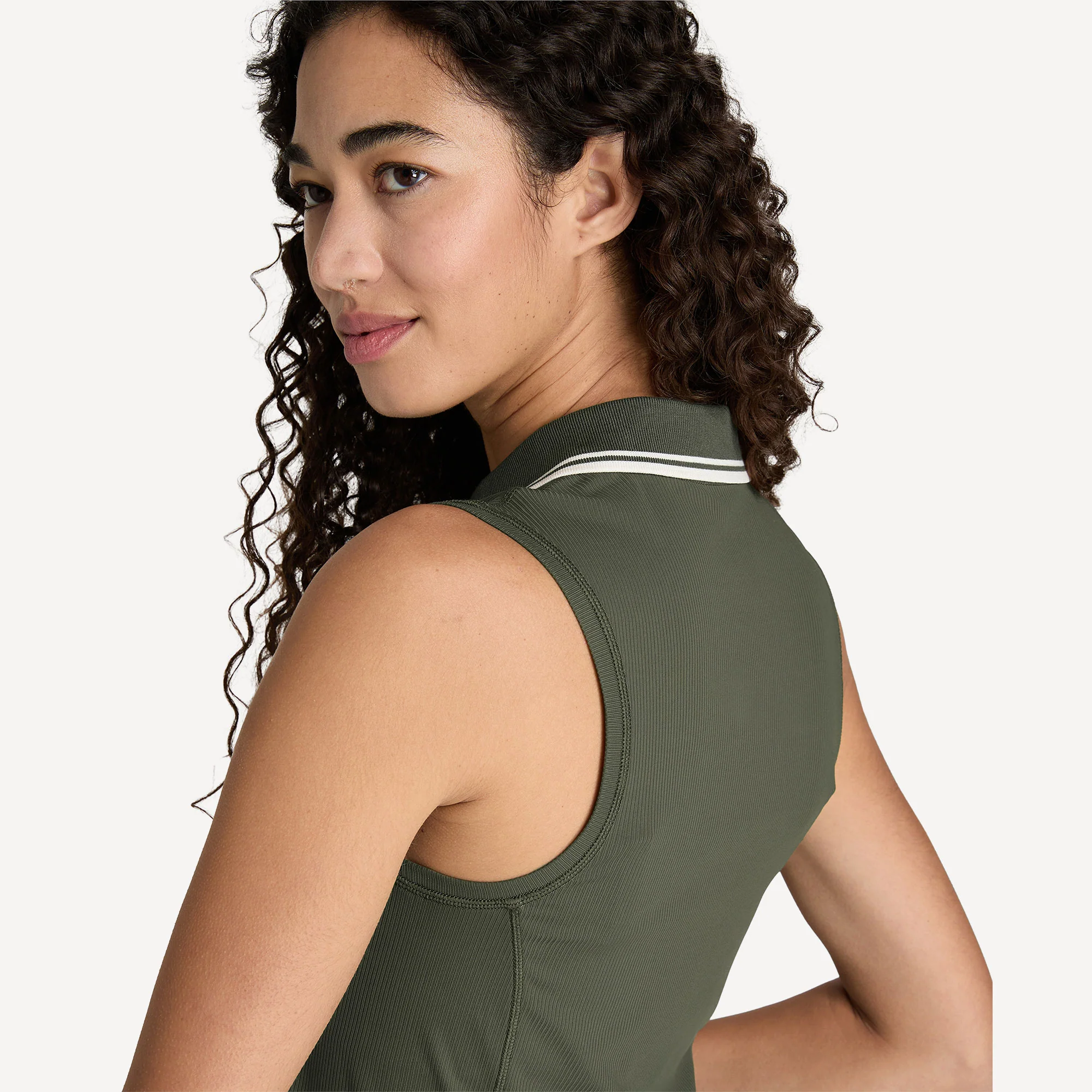 Wilson Women's Rib Sleeveless Tennis Polo - Image 5