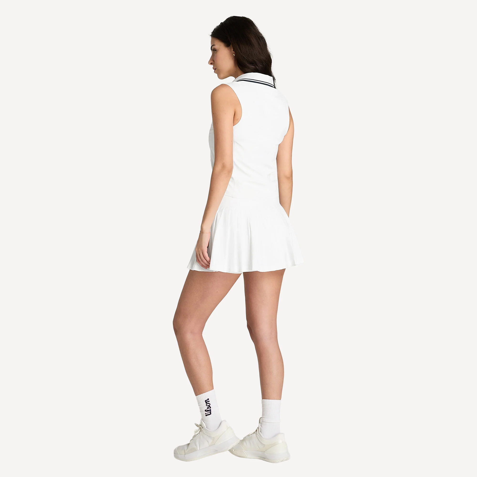 Wilson Women's Rib Sleeveless Tennis Polo - Image 6